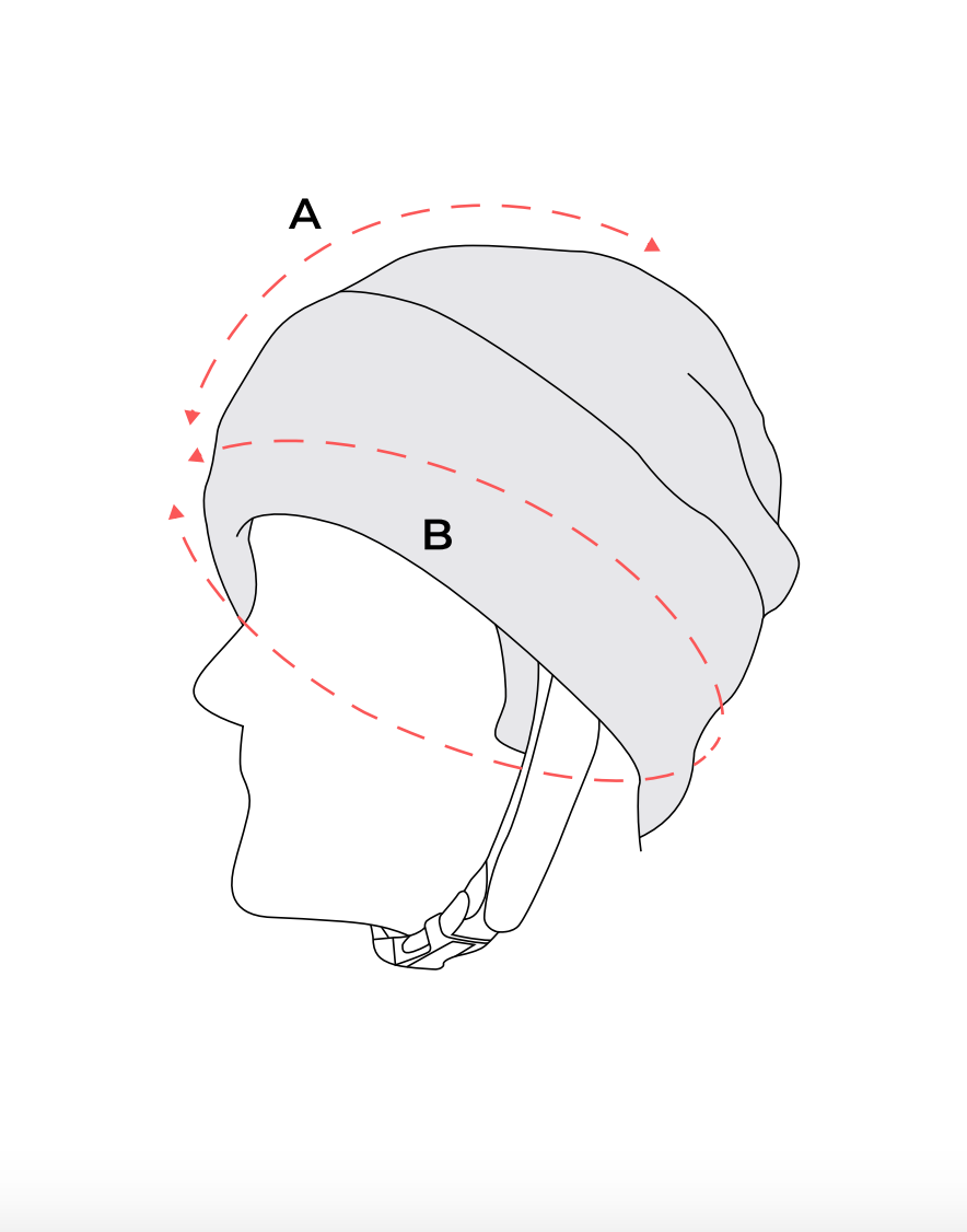 Illustration Beanie Cap Sizing